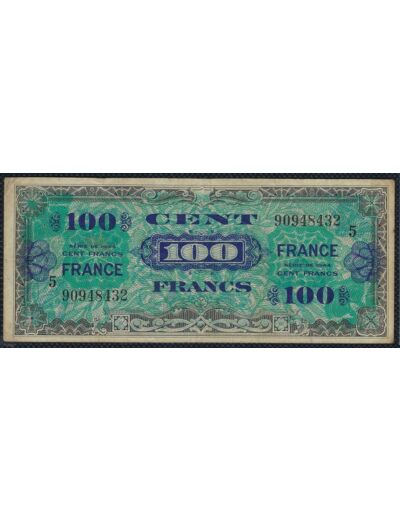 FRANCE 100 FRANCS FRANCE Type 1945 SERIE 5 TTB- 432