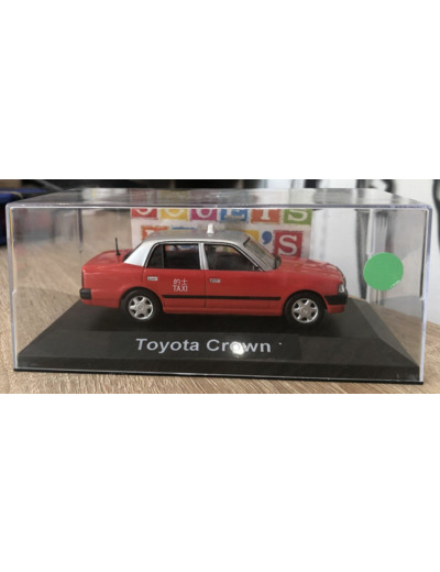 TOYOTA CROWN TAXI ROUGE 1/43 BOITE NEUVE