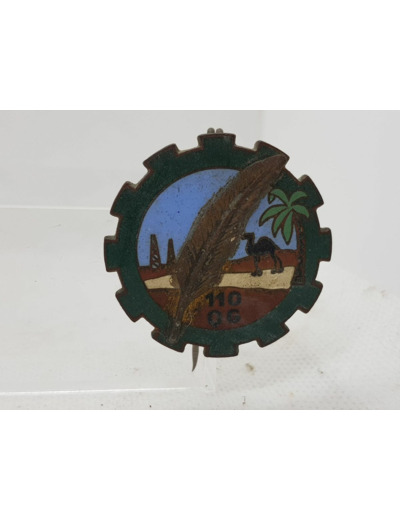 INSIGNE MILITAIRE SAHARA 110 QG 1169 DRAGO
