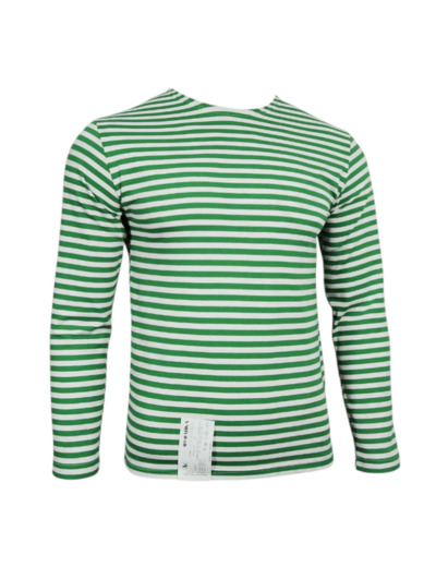 Marinière TELNYASHKA® écru et vert : l’iconique marinière en coton