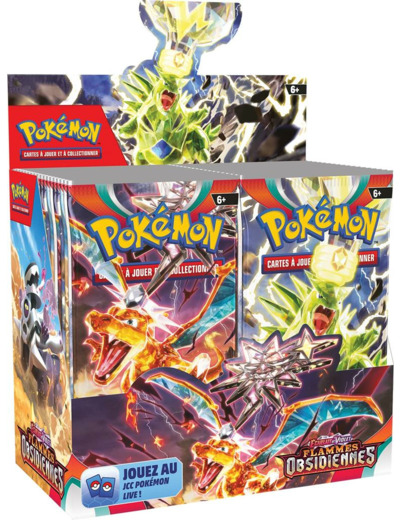 Display Pokémon: Flammes Obsidiennes (EV03)