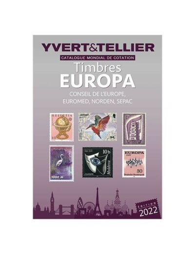 EUROPA 2022 (Catalogue des timbres EUROPA Conseil de l'Europe
