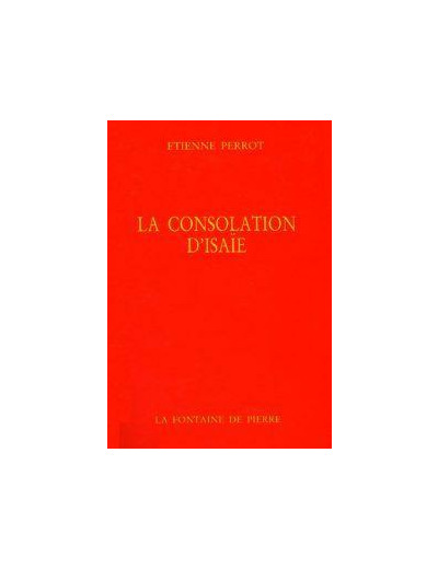 La Consolation d’Isaïe