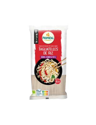 Tagliatelles de riz demi complètes 400g