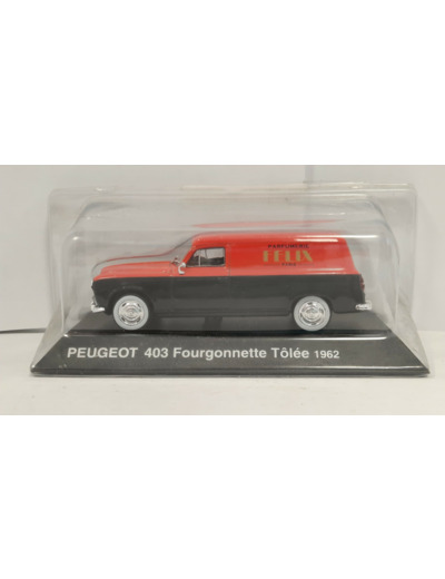 PEUGEOT 403 FOURGONETTE TÔLEE 1962 1/43
