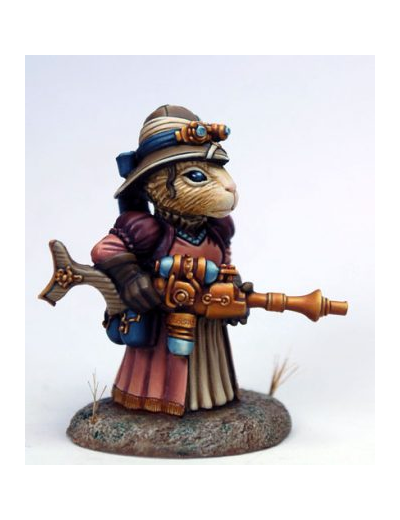 Fantasy :  Female SteamPunk Guinea Pig