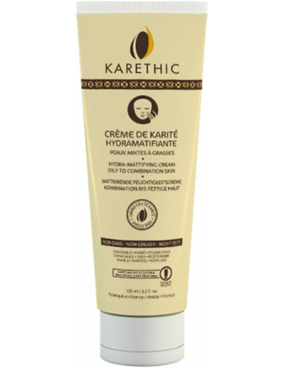 Creme de karite hydramatifiante 100ml Karethic