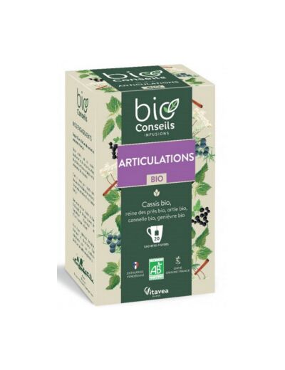 Infusion Articulations bio 20 sachets 30g