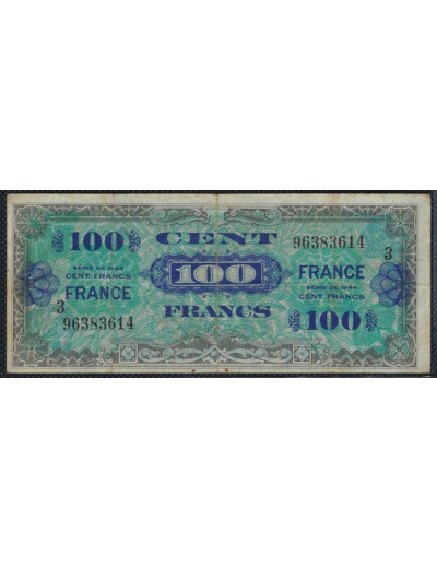 FRANCE 100 FRANCS FRANCE Type 1945 SERIE 3 TB+ 614