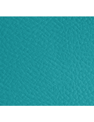 Simili cuir Karia Turquoise col 405 laize 140cm 40000 tours martindale