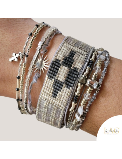 BRACELET MANCHETTE HERMINE