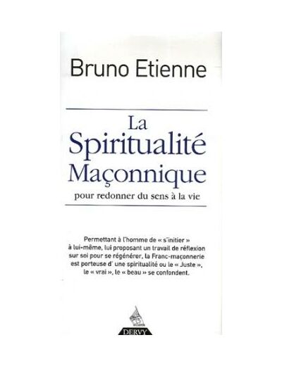 La spiritualité maçonnique