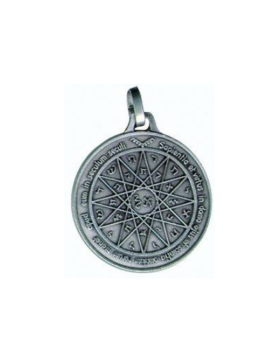 Pentacle de Mercure argenté