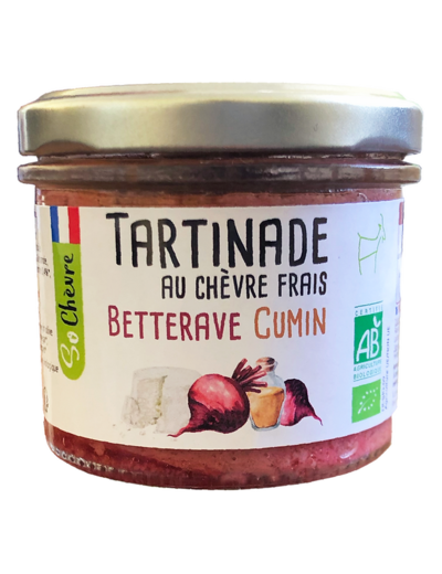 Tartinade au chèvre frais Betterave Cumin 90G