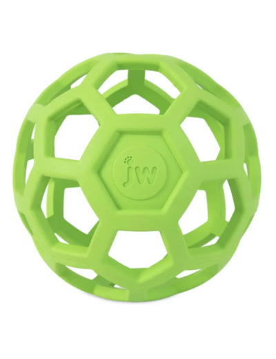Balle pour chien JW Hol-ee Roller Vert - Jouet flottant et rebondissant