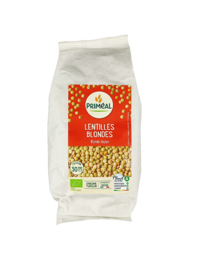 Lentilles Blondes 500g Bio