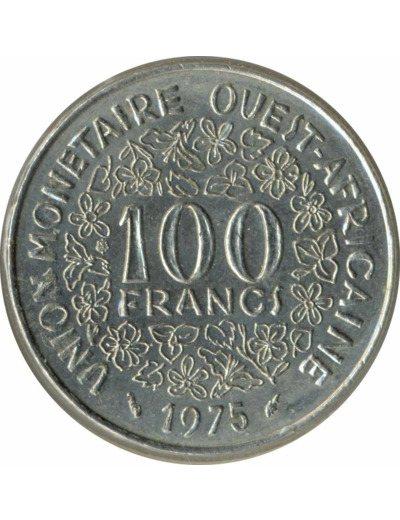 B.C.E.A.O 100 FRANCS 1975 SUP-