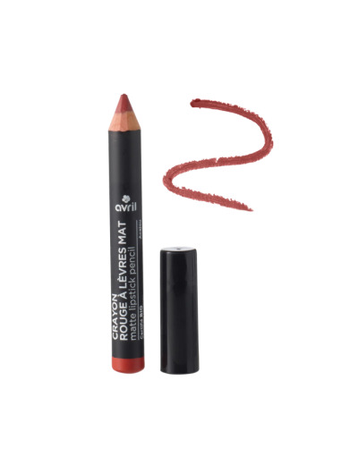 Crayon rouge à lèvres mat Jumbo Acajou