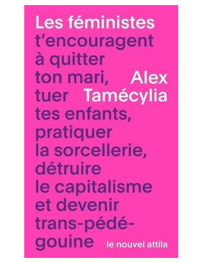 LES FEMINISTES T ENCOURAGENT A QUITTER TON MARI, TUER TES ENFANTS, PRATIQUER LA SORCELLERIE, DETRUIR