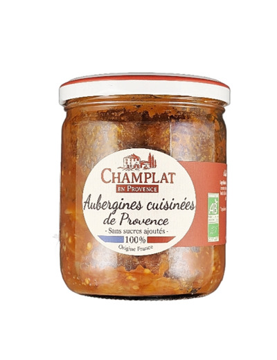Aubergines Cuisinées de Provence 360g Bio