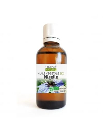 Huile végétale de nigelle Bio “Nigella sativa” Propos Nature 50ml*
