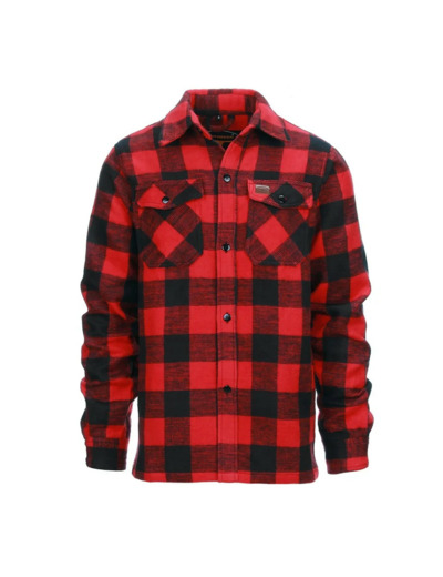 Surchemise Outdoor Longhorn : la chemise bûcheron en flanelle chaude et robuste