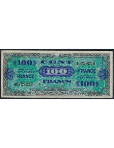 FRANCE 100 FRANCS FRANCE Type 1945 SERIE 2 TTB 258