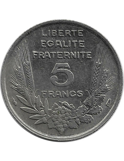 FRANCE 5 FRANCS BAZOR 1933 L . BAZOR espace SUP-