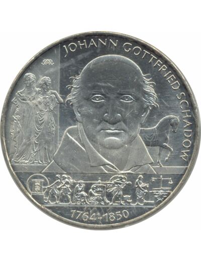 Allemagne 2014 A 10 EURO 250 ANS JOHANN GOTTFRIED SCHADOW BE