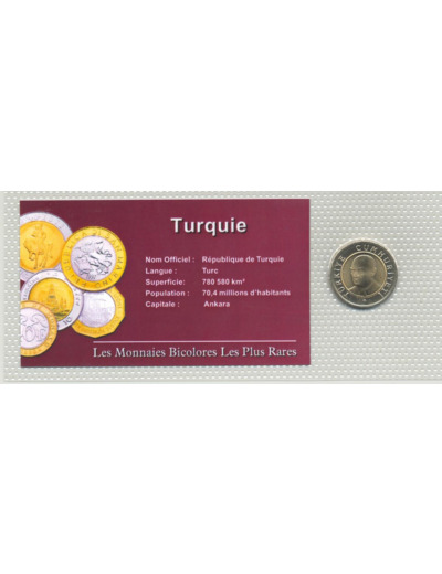 TURQUIE 1 LIVRE TURQUE (YENI LIRA) 2007 SUP/NC