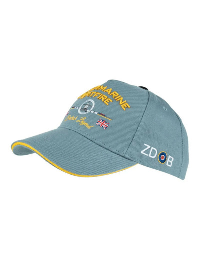 Casquette RAF Spitfire brodée - Hommage à l'aviation militaire