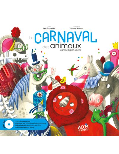 Livre-CD - Le Carnaval des animaux