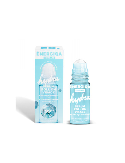 Sérum roll on Hydratant et repulpant Acide hyaluronique et extrait d'algue 30ml
