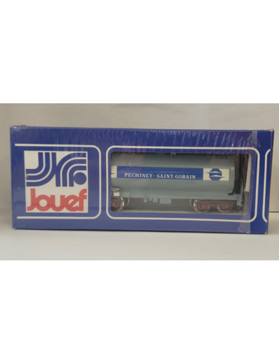 JOUEF 6508 HO WAGON CITERNE PECHINEY SAINT-GOBIN SNCF BOITE D'ORIGINE TBE