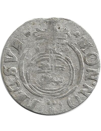 POLOGNE - SIGISMUND III 3 POLKER argent 1622 0gr90 TB