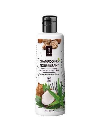 Shampooing nourrissant bio-Aloe vera,Coco et Karité-200ml-Altho