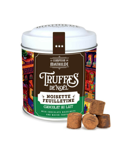 Truffe de Noël Lait Noisette Feuilletine 200G