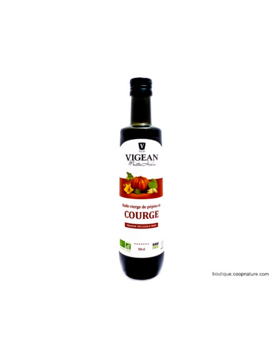 Huile de Pépins de Courge Vierge Bio 500ml