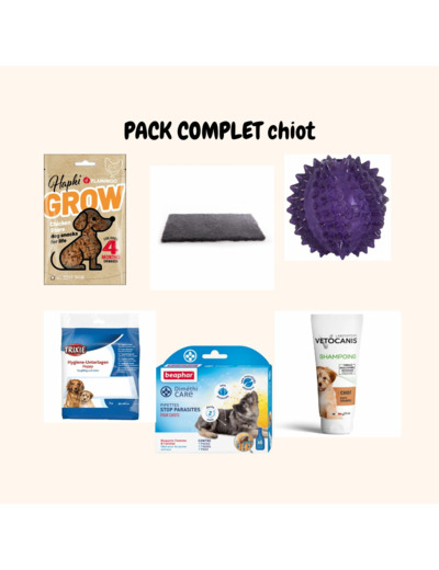 PACK complet pour chiot