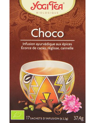 Tisane choco 17x2.2g Yogi Tea