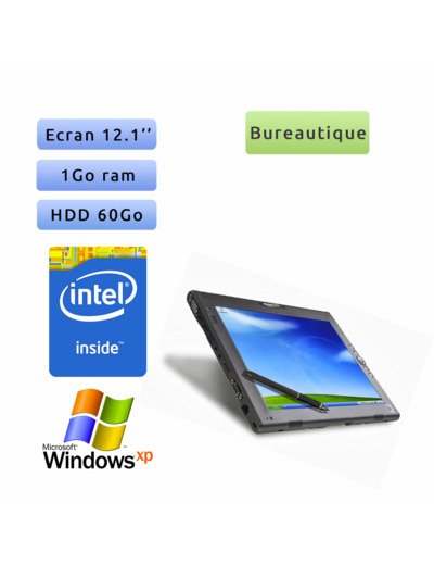 Motion Computing LE1600 - Windows XP Tablet - 1.5Ghz 1Go 60Go - 12.1 - Tablet PC