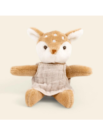 Peluche miniature Julia le faon
