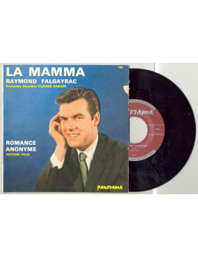 45 Tours RAYMOND FLAGAYRAC "LA MAMMA" / "ROMANCE ANONYME"
