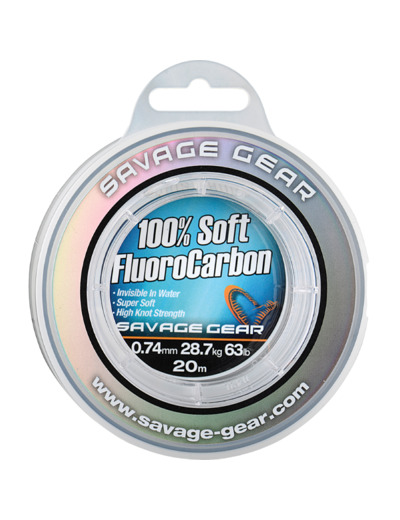 fluorocarbon 100% soft savage