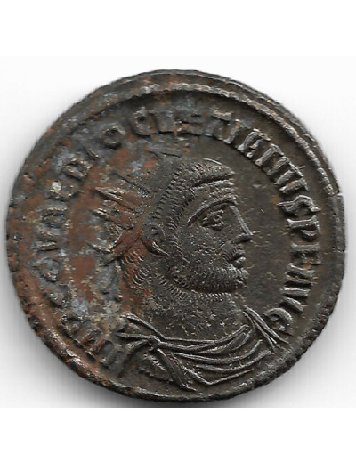 DIOCLETIEN (284-305) ANTONINIEN IOVI HERCV CONCER AVG XXI A 4.15 gr TTB+