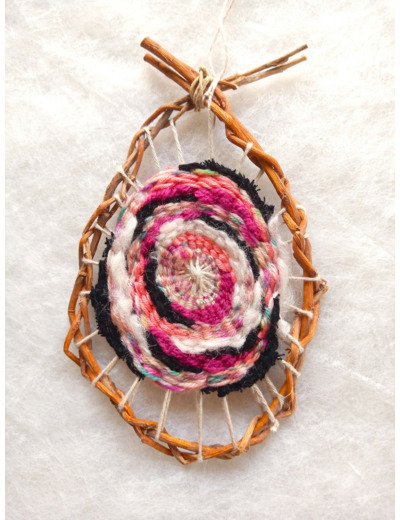 suspension décorative en saule