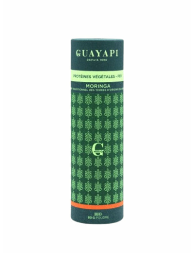 Moringa Bio en Poudre-80g-Guayapi-Vitalité et Immunité