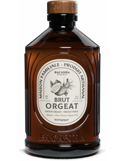 Sirop Orgeat Brut - Biologique - 400 ml