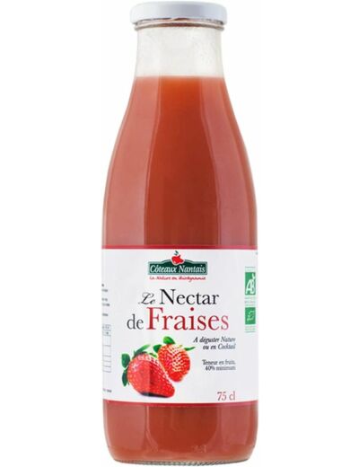 Nectar de fraise 75cl Côteaux Nantais