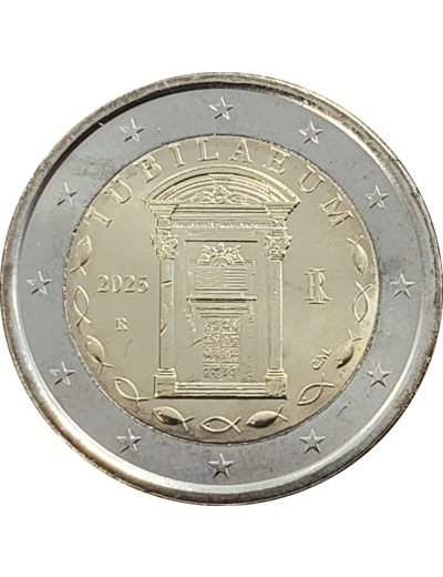 ITALIE 2025 2 EURO COMMEMO JUBILEUM UNC